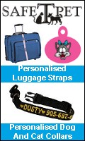 Personalised Luggage Straps